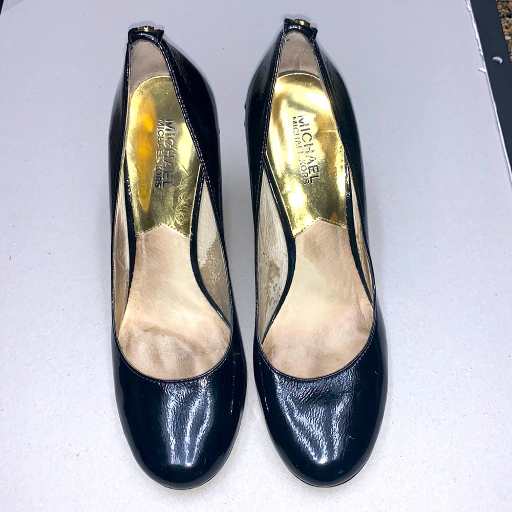 Michael Kors, Black Patent pump , Leather, size 9
